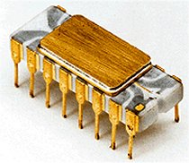 Premier microprocesseur Intel 4004 x86 de Marcian Hoff