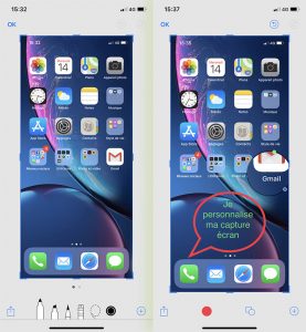Comment faire une capture écran sur iPhone X / XS / XR