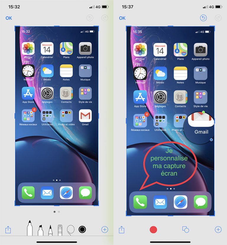 Comment Aller A La Ligne Sur Iphone Comment faire une capture écran sur iPhone X / XS / XR