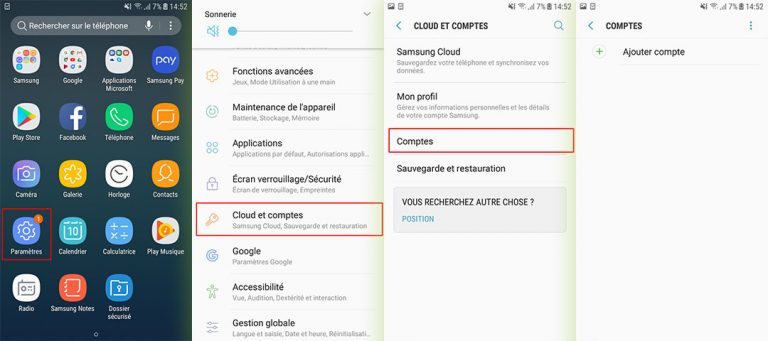 Comment ajouter plusieurs comptes Google sur Android